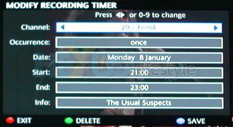 Modify Recording timer - iplayer