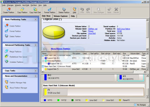 Paragon Partition Manager 8.0 Personal