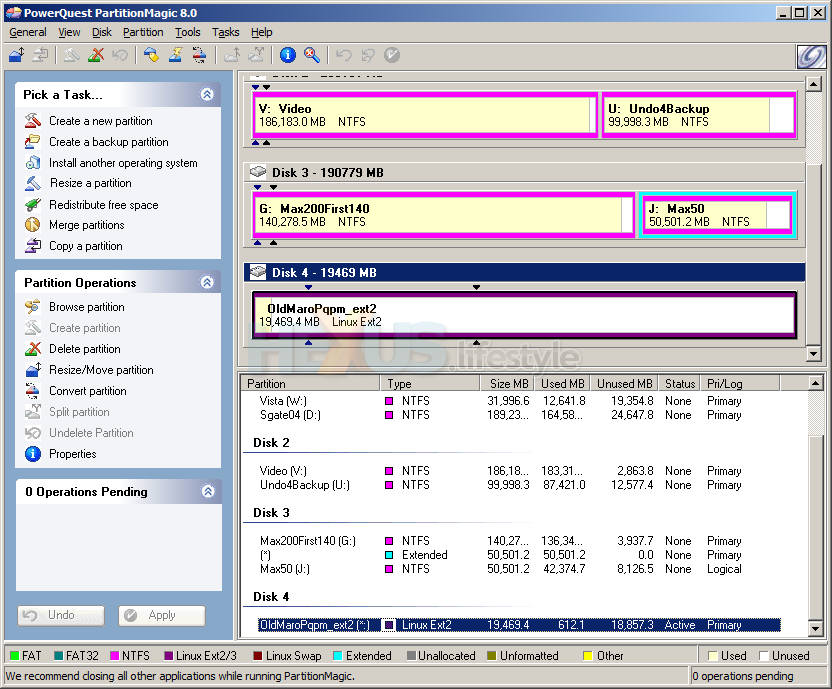 Powerquest Partition Magic 9