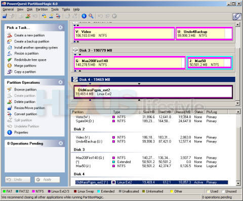 PowerQuest Partition Magic 8