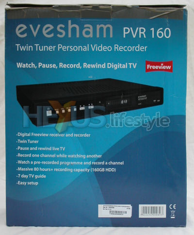 Evesham PVR160 retail box