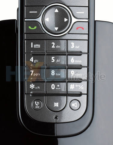 Philips VOIP841 - keypad closeup