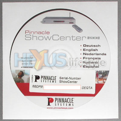 Pinnacle ShowCenter 200 - Install CD