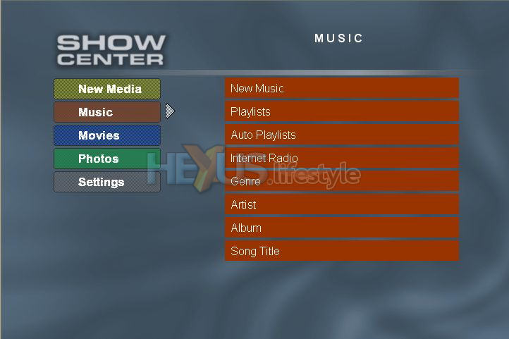 Music Menu