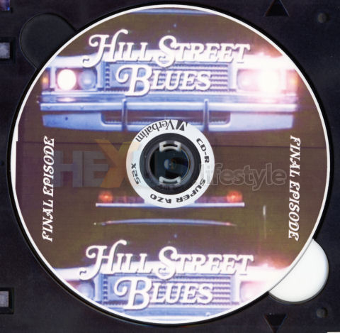 Hill Street Blues - inkjet disc