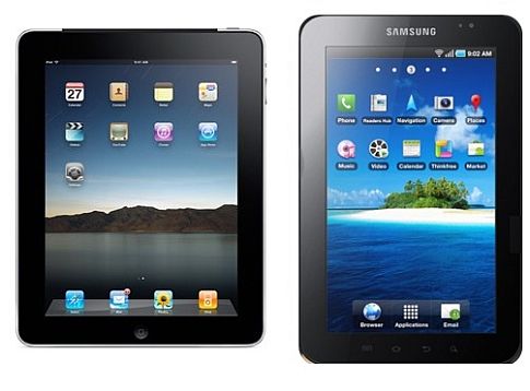 Apple iPad vs Samsung GALAXY Tab