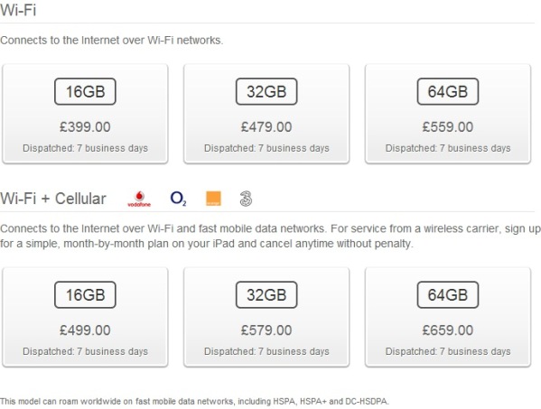 Apple iPad Wi-Fi + Cellular