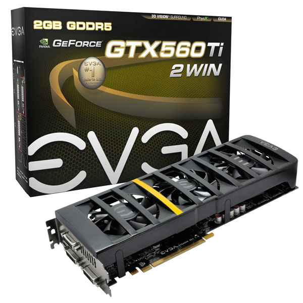 EVGA GeForce GTX 560Ti 2Win