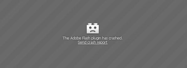 Google Chrome Adobe Flash crash