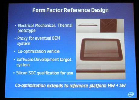 Intel Medfield Tablet Platform Slide