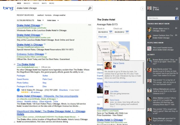 Microsoft Bing new UI