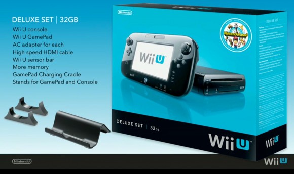 Nintendo Wii U Black 32GB Premium Pack