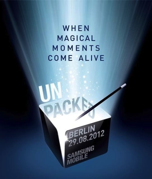 Samsung Mobile Unpacked Berlin August 29th