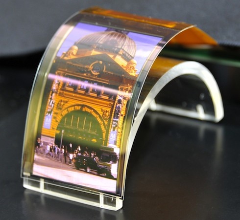 Sharp 3.4 flexible OLED display