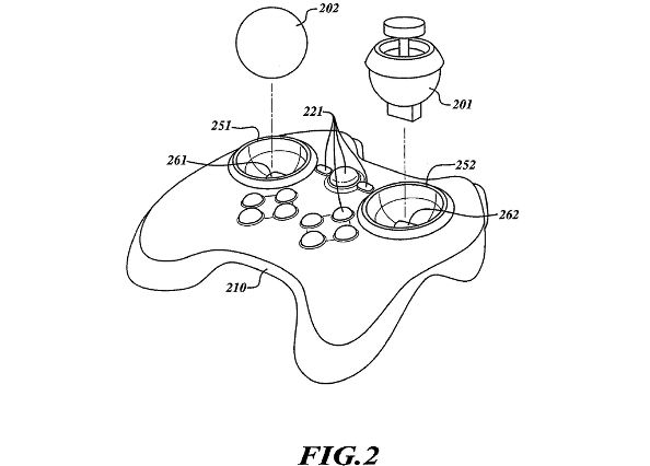 Valve gamepad patent