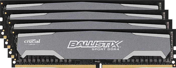 Review: Crucial Ballistix Sport 16GB DDR4-2400 (BLS4C4G4D240FSA