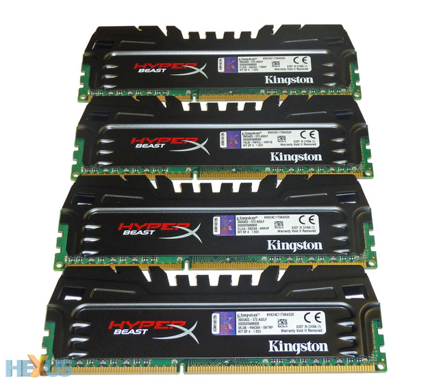 Review: Kingston HyperX Beast 32GB Kit (KHX24C11T3K4/32X) - RAM 