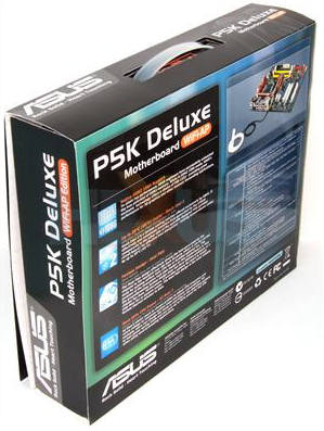 ASUS P5K Deluxe box back