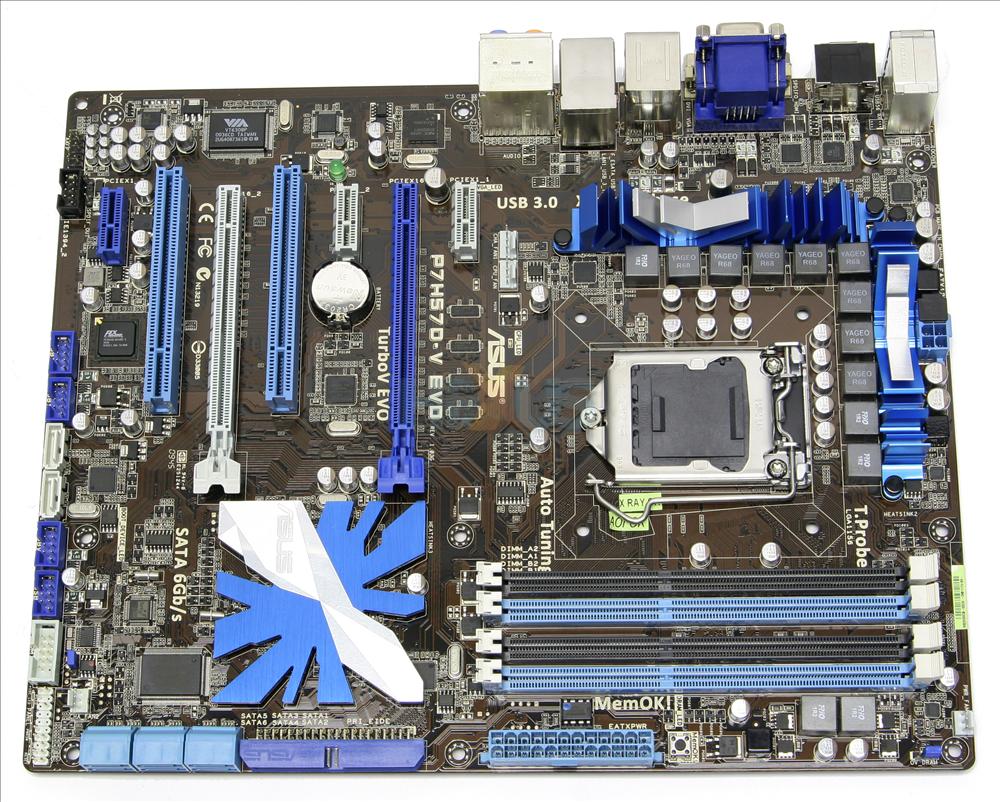 Review: ASUS P7H57D-V EVO motherboard 