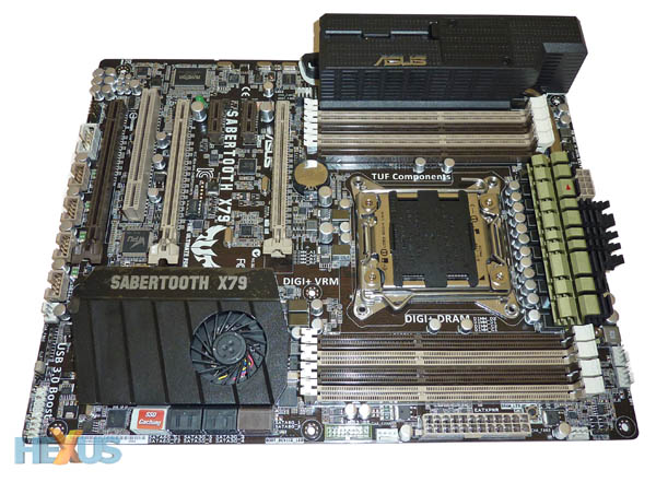 ASUS X79 TUF Sabertooth motherboard Mainboard Preview HEXUS