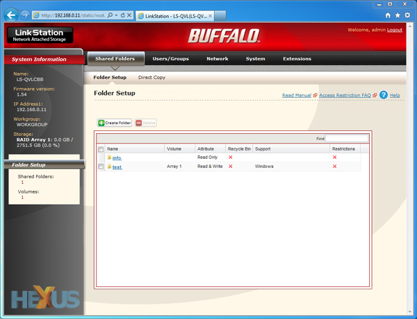 Review: Buffalo LinkStation Quad 4TB Storage - HEXUS.net