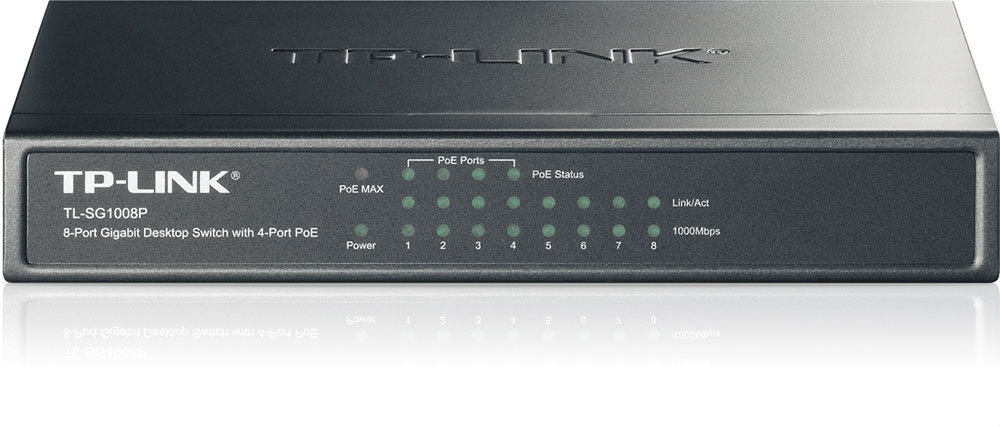 Review: TP-Link TL-SG1008P 8-Port Gigabit Desktop Switch - Network