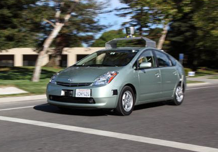 google automated toyota prius cars #1