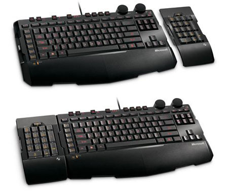 Microsoft Sidewinger X6, teclado para gamers