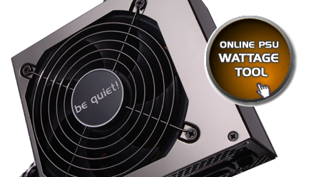 be quiet! Online Wattage Tool