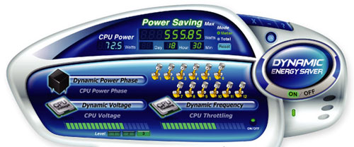 Dynamic Energy Saver Interface