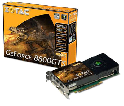 Zotac GeForce 8800GTS AMP! Edition