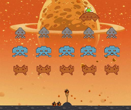 Angry Space Bird Invaders
