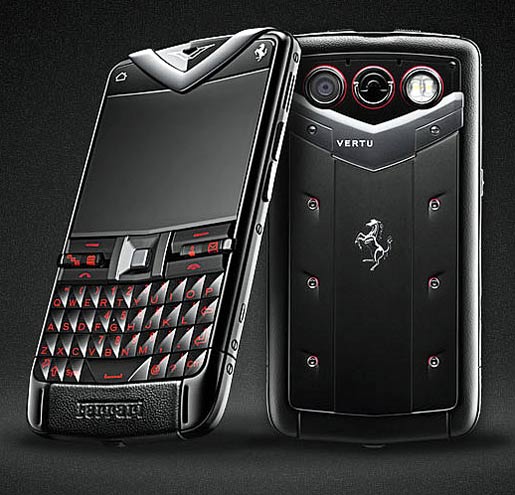 Vertu Ferrari phone