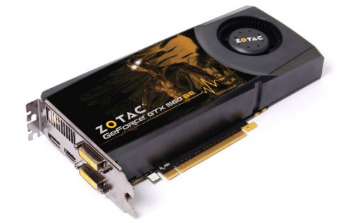 ZOTAC rolls out GeForce GTX 560 SE card 