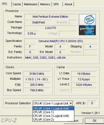 Intel's Pentium Extreme Edition 840 and 955X Express chipset 