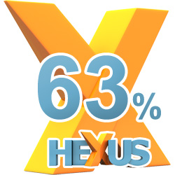 63%