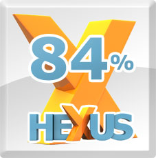 84%