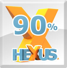 90%