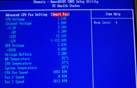 PC Health Status