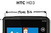 Details leak of HTC HD3 