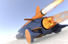 British Bloodhound Supersonic Car plans to outrun bullets