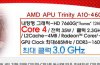 AMD <span class='highlighted'>Trinity</span> A10-4600M benchmarks revealed