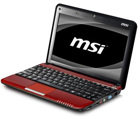 MSI outs Wind U135DX <span class='highlighted'>netbook</span> with Atom N455 chip